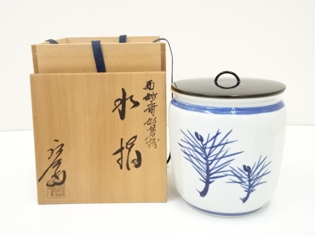 Ｎ６９１　皆具　『山口正文造』『黄瀬戸』『水指　建水　蓋置　杓立』　共箱　茶道具 N691 皆具 『山口正文造』『黄瀬戸』『水指 建水 蓋置 杓立』